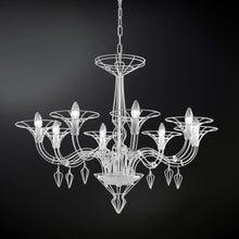 Load image into Gallery viewer, Dedalo 8-Arm Chandelier