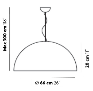 Moire Dome Pendant