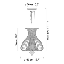 Load image into Gallery viewer, Silhouette P40 Pendant