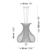 Load image into Gallery viewer, Silhouette P60 Pendant