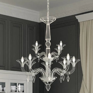 Dedalo 12-Arm Chandelier